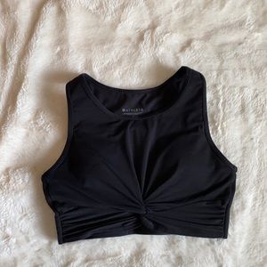Athleta twist top size XS black